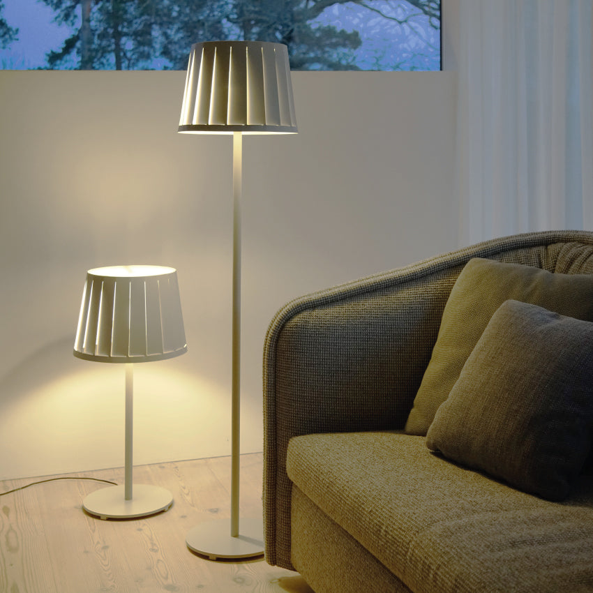 AVS Floor lamp - White | Beige | Orange