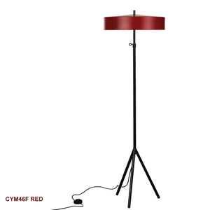 Cymbal golvlampa röd