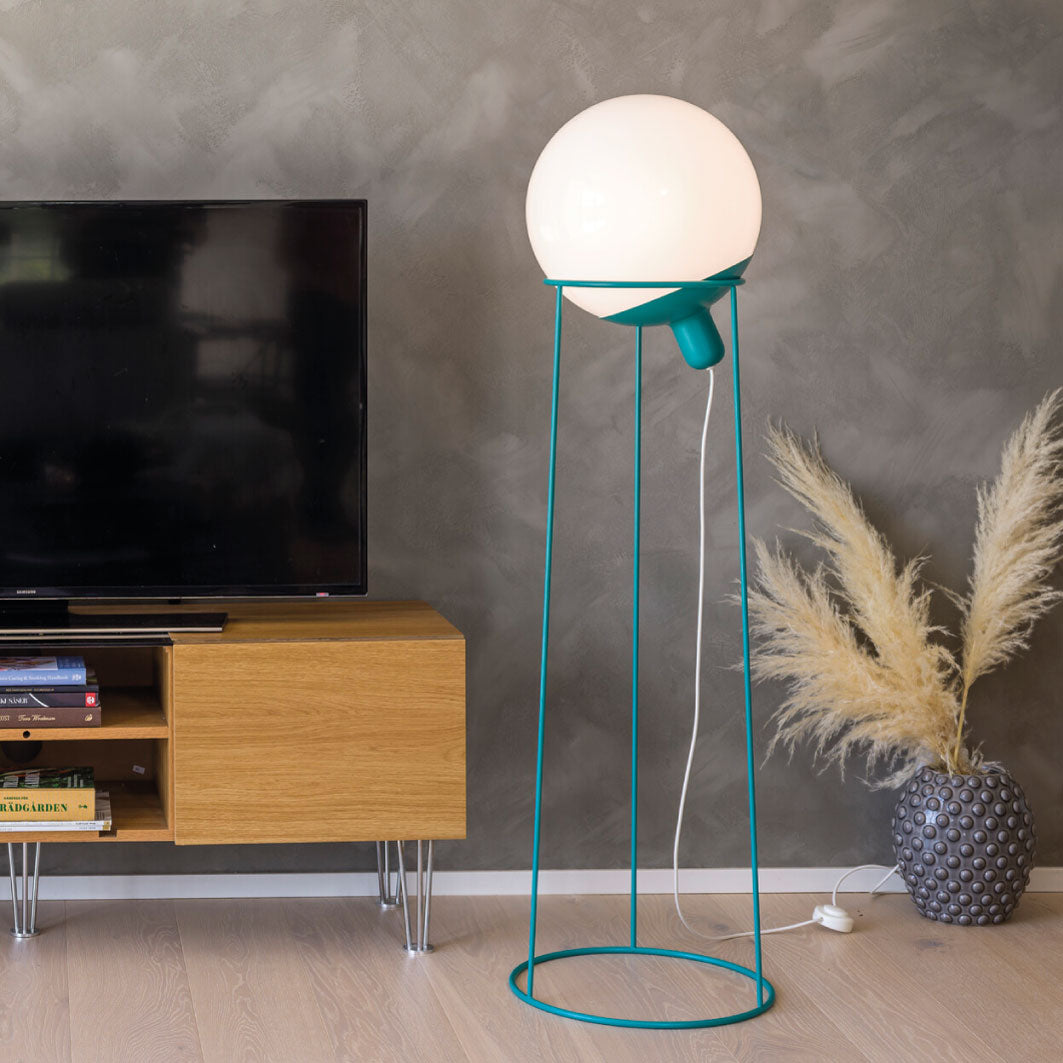 Dolly - Floor lamp White | Gray | Turquoise | Yellow