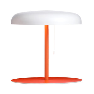 Mushroom Table lamp - Color choice White alt. Rowan-berry