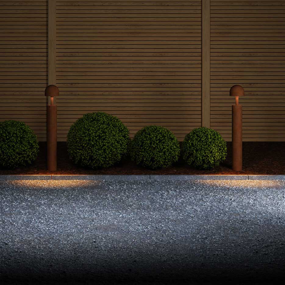 Plant - Outdoor lighting bollard | 3x2 alt.