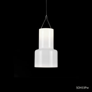 SOHO Ceiling lamp | Pendant - White opal glass