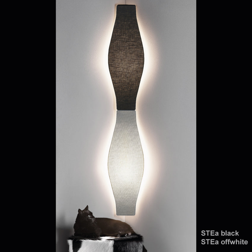Stella Corner lamp - Fabric shade | 4 colored.