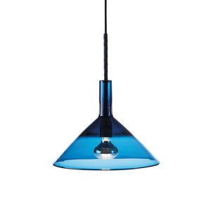 Funnel Ceiling Lamp - Pendant Blue | Turquoise | Gold | Warm Gray | Clear