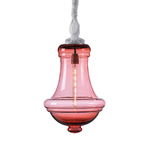 Valborg Ceiling lamp - Pendant Clear pink | blue | turquoise | warm grey