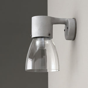 Droppen (The drop) - Outdoor wall lamp | Opal- alt. clear glass