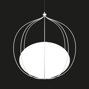 Hoop Ceiling lamp - Pendant in 4 color choices