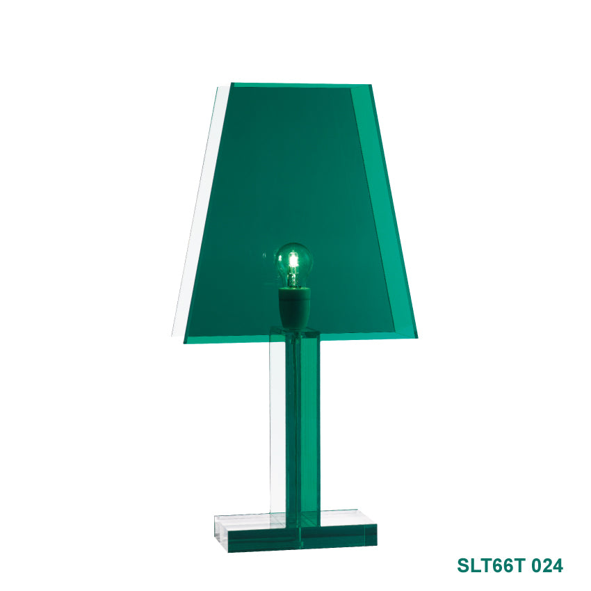 Siluett 66 bordslampa - mörkgrön klar